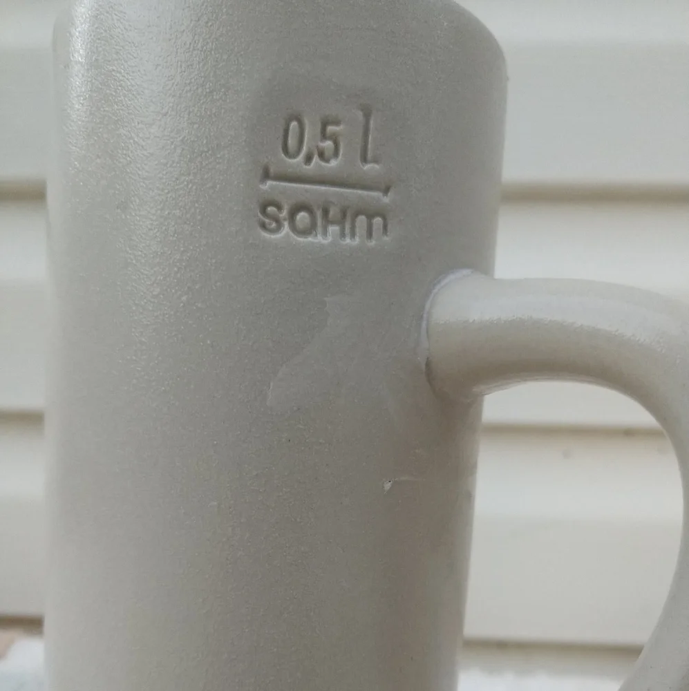 Vintage Large German Stein 0.5 L SOHM Sandstone Salt 7 1/2